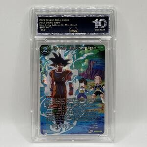 2022 Dragon Ball Super History Of Son Goku Allies In The Heart BT13-071 Graded